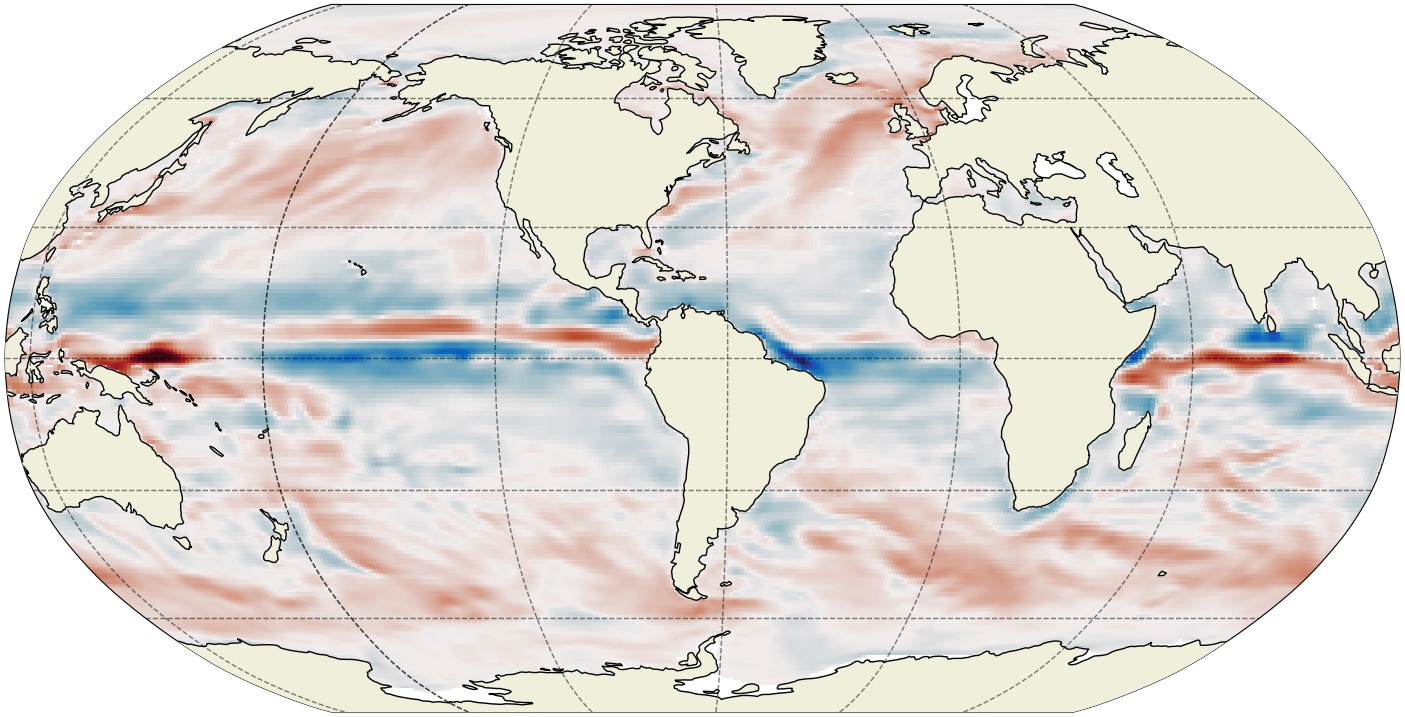ECCO Ocean Velocity - Daily Mean 0.5 Degree