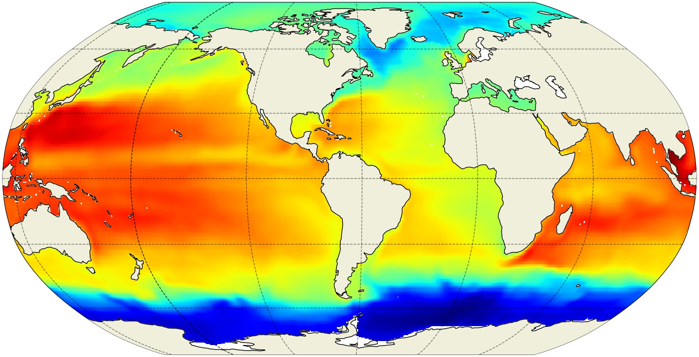 ECCO Sea Surface Height - Daily Mean 0.5 Degree