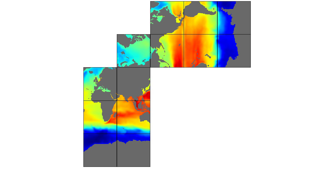 ECCO Sea Surface Height - Daily Mean llc90 Grid